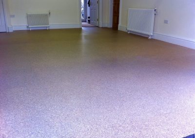 epoxy resin garage flooring