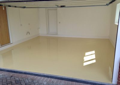 epoxy resin garage flooring